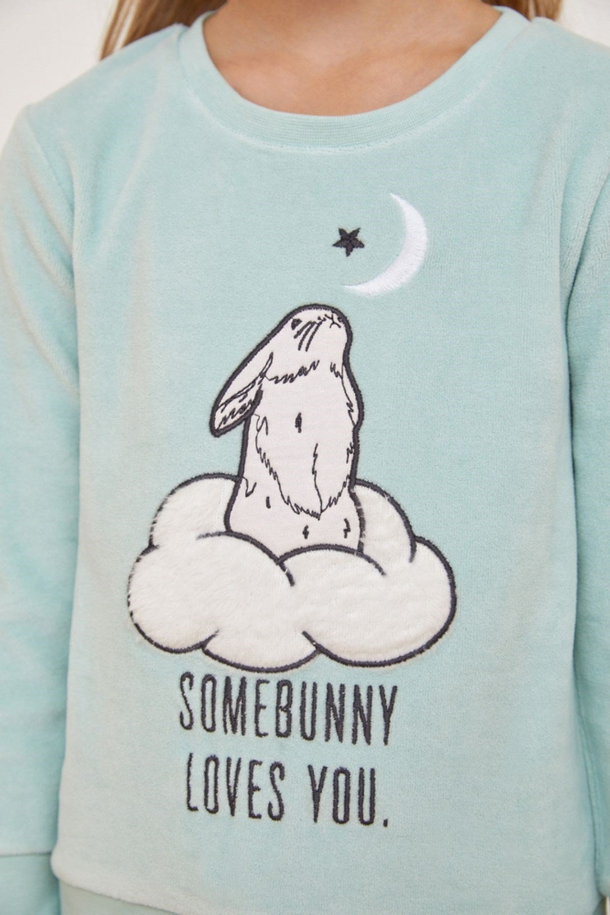Pastel Neutrals Kız Çocuk Pijama Takımı-