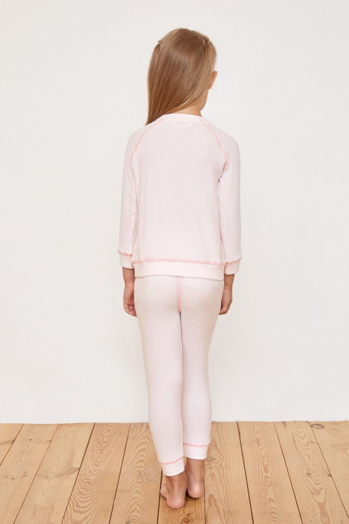 Pastel Neutrals Kız Çocuk Sweatshırt-Gül Pembe