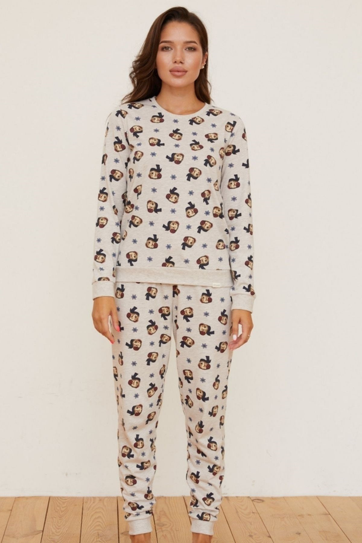 Retro Prep Kadın Pijama Takımı-