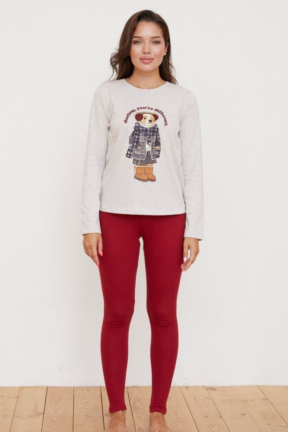 Retro Prep Kadın Pijama Takımı-