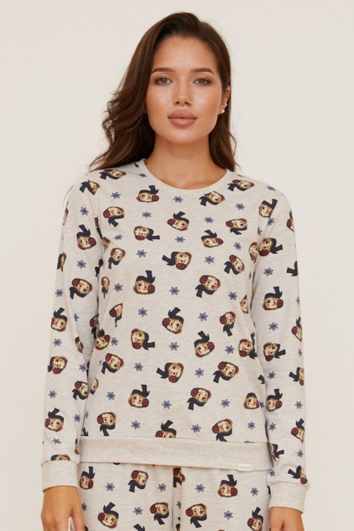 Retro Prep Kadın Pijama Takımı-