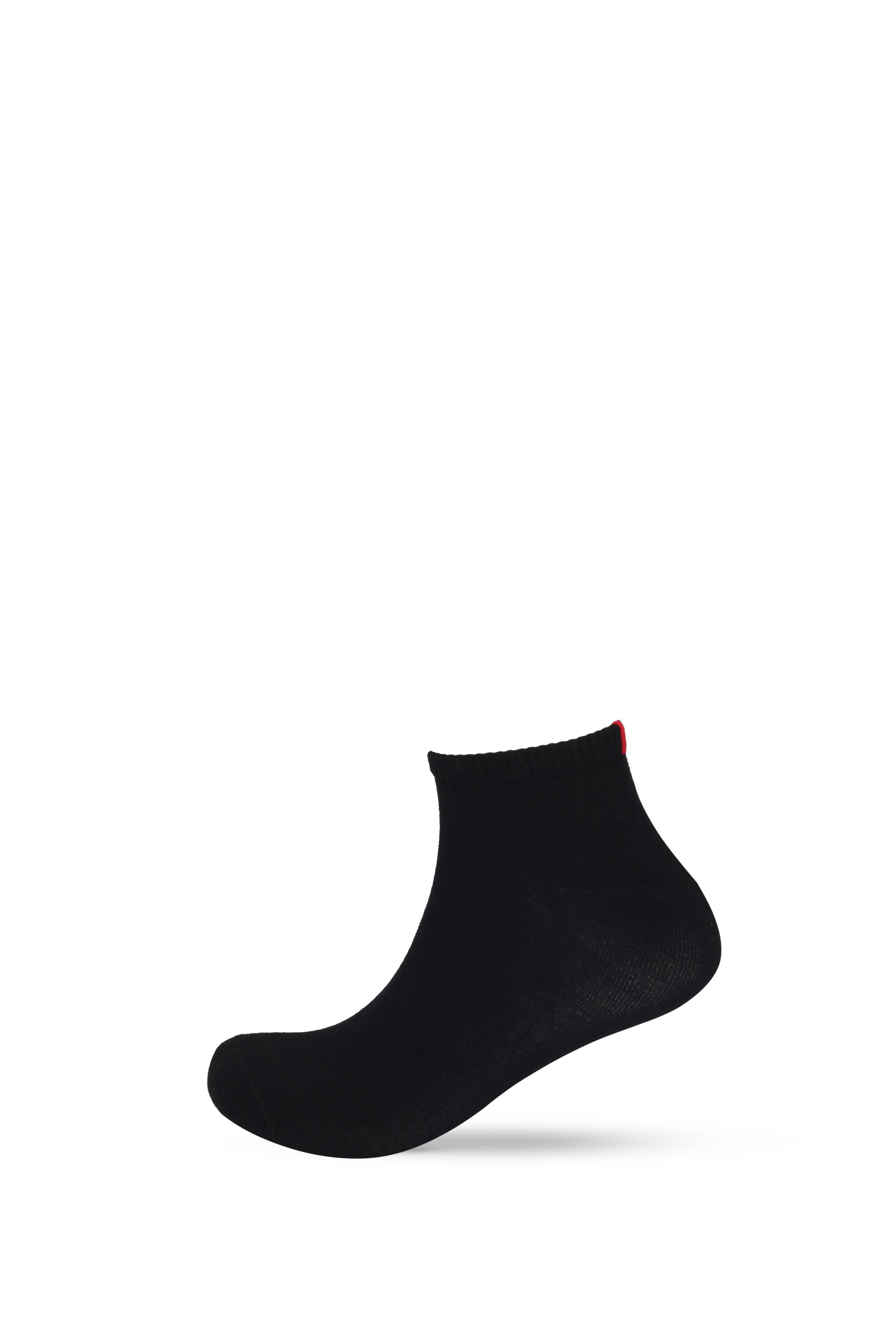 Run 3 lü Erkek Basic Patik Çorap Siyah/Beyaz/Lacivert