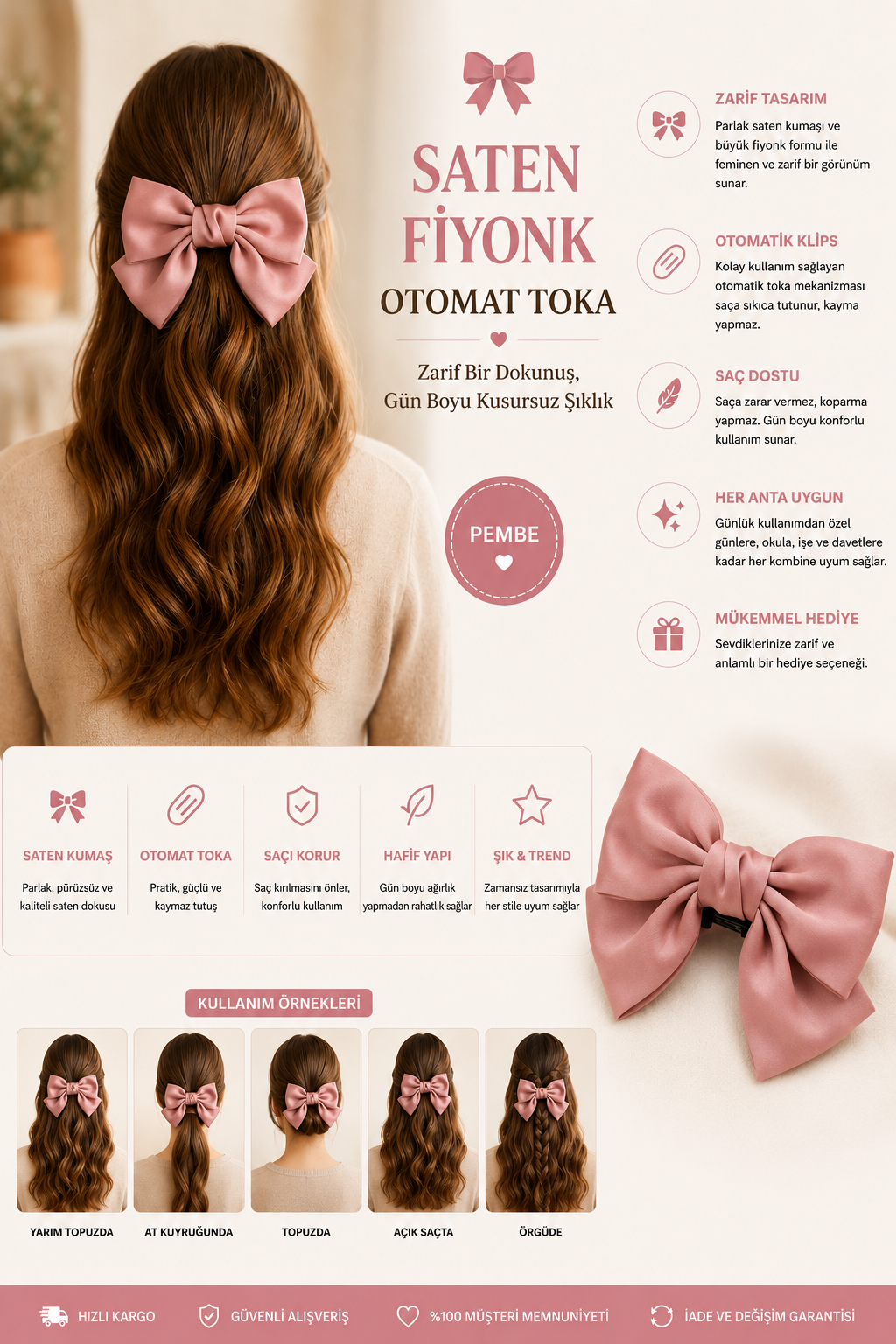 22505G2250 ÇİFT FİYONK TOKA-21108 Pembe