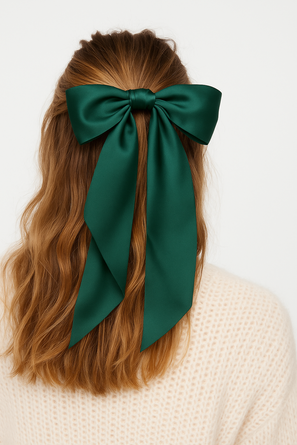 Saten Fiyonklu Otomat Toka Yeşil