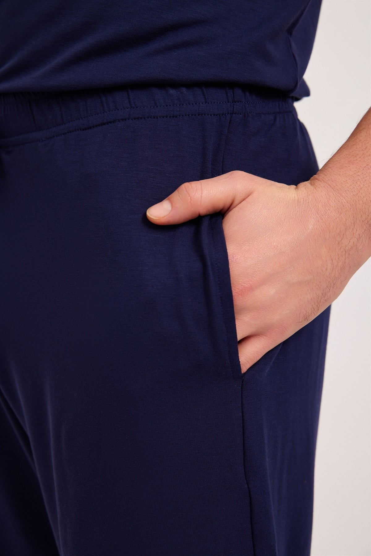 Silver Erkek Pijama Şort Lacivert