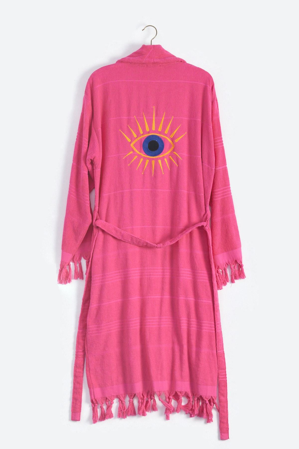Soft Kadın Bornoz FUCHSIA