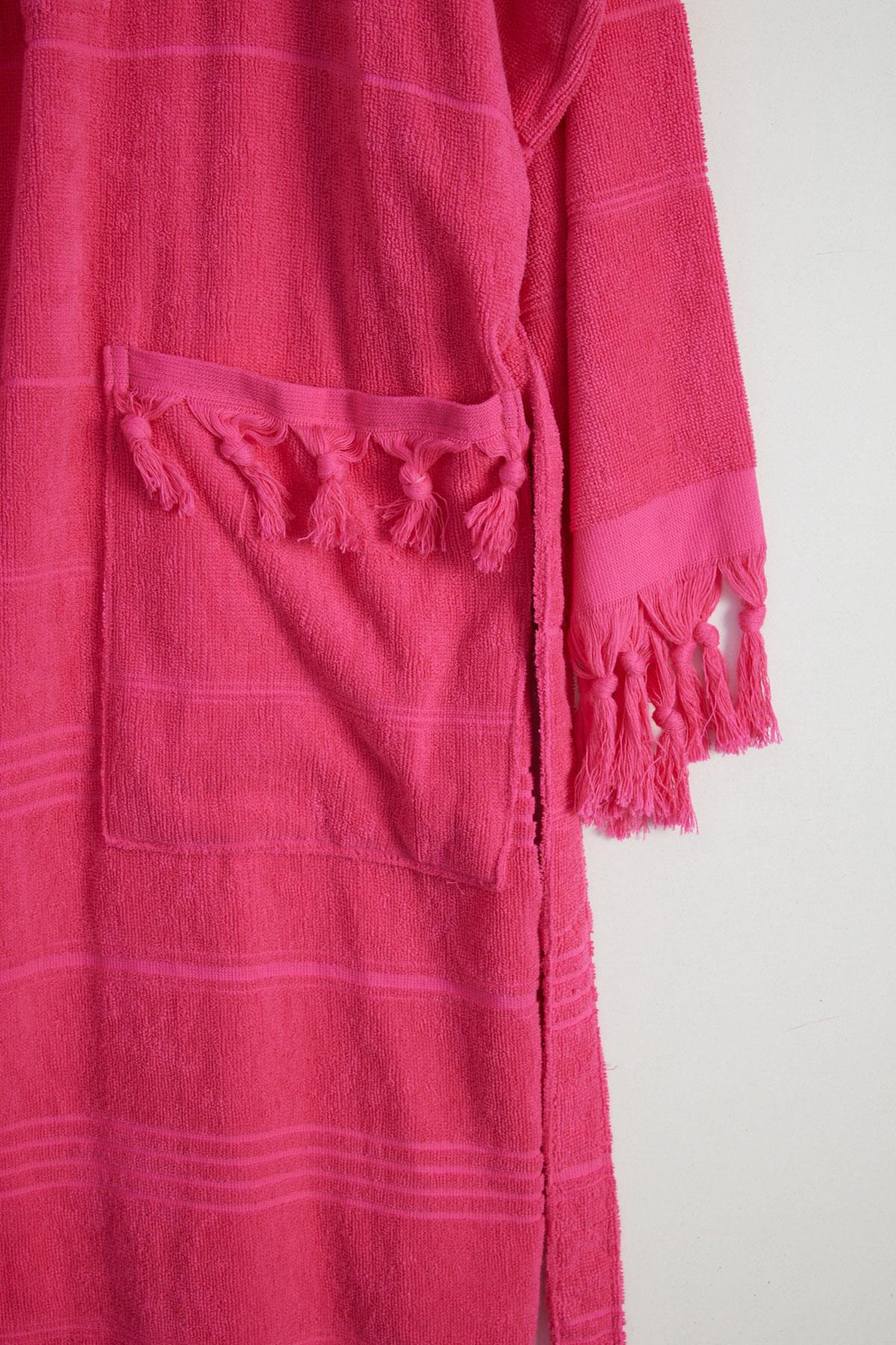 Soft Kadın Bornoz FUCHSIA