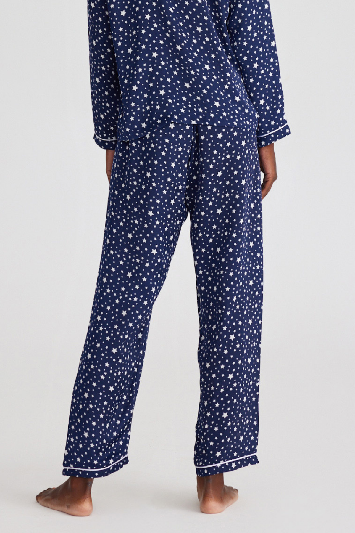 Sweet Dream Kadın Saten Pijama Alt Lacivert
