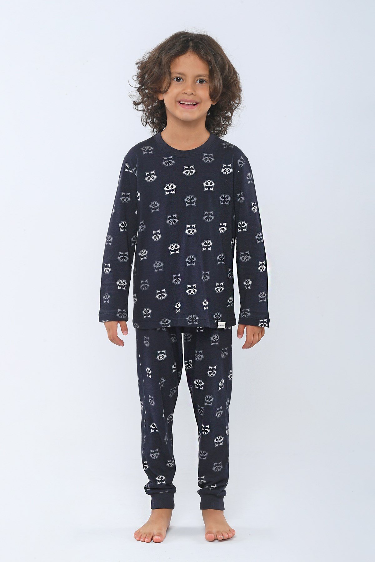 Sweet Dreams Erkek Çocuk Pijama Takımı Lacivert