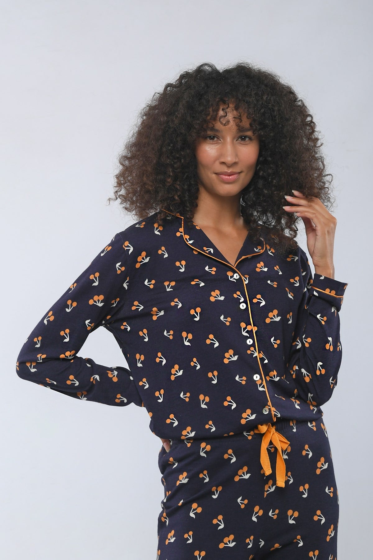 Sweet Dreams Kadın Pijama Üst Lacivert