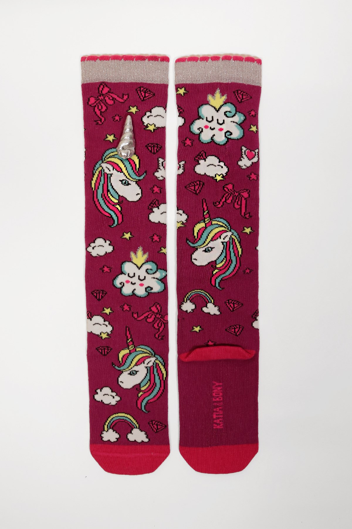 Sweet Unicorn Kız Çocuk Dizüstü Çorap Desenli