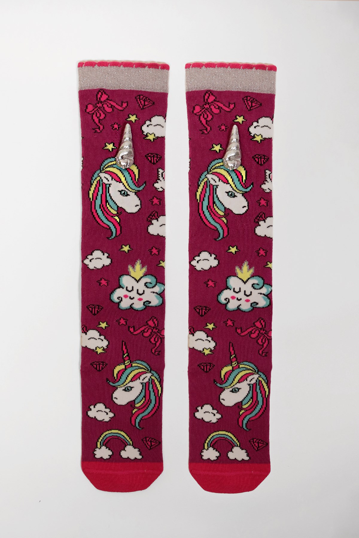 Sweet Unicorn Kız Çocuk Dizüstü Çorap Desenli