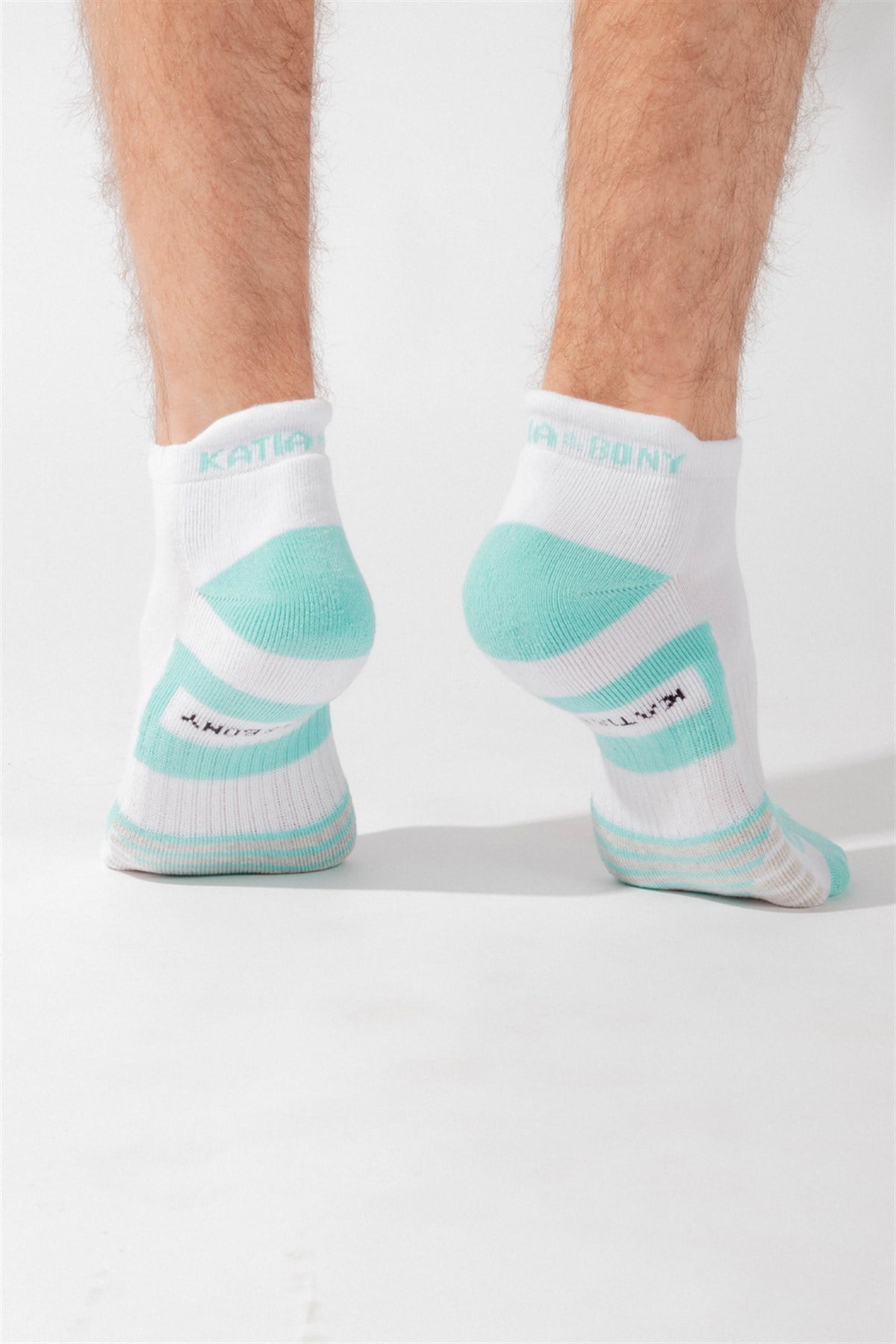 Teal Tales Spor Step Erkek Çorap-LIGHT MAVİ