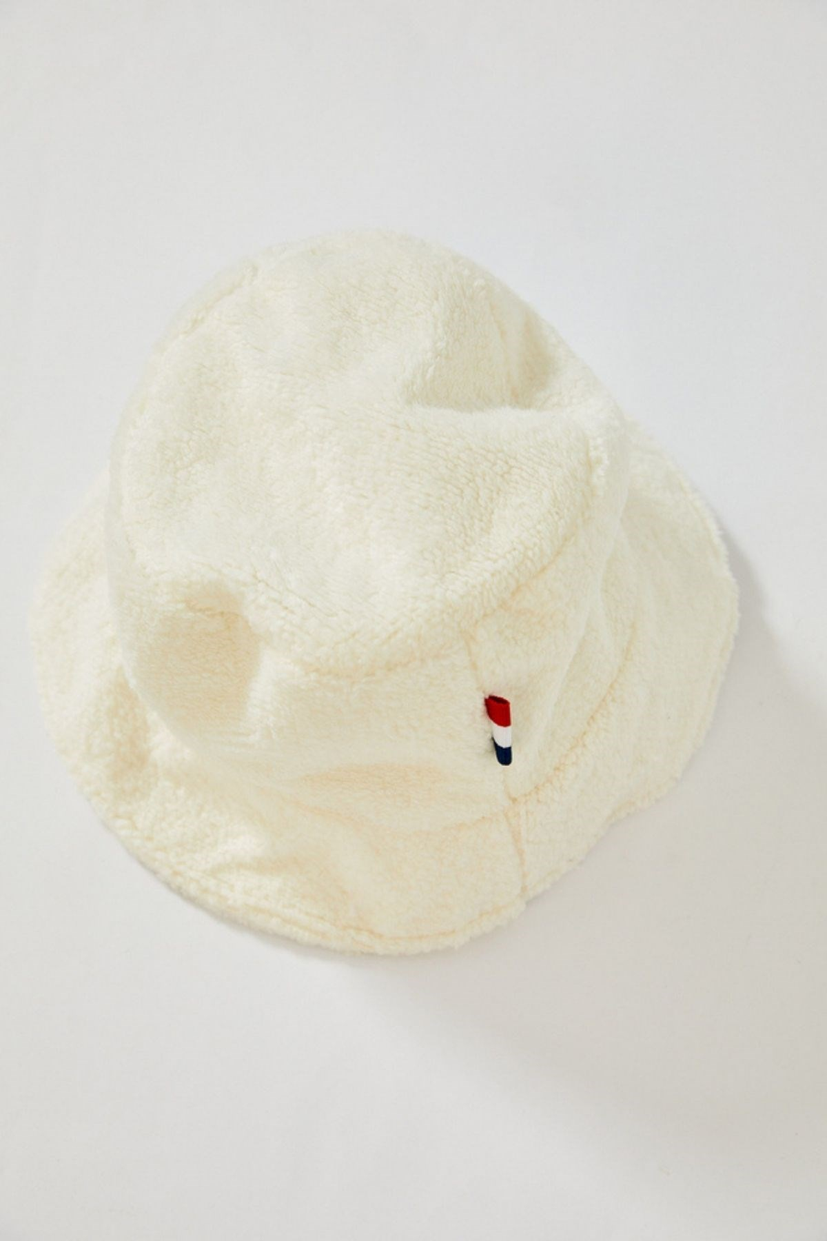 Teddy Fur Peluş Kadın Şapka-Ekru