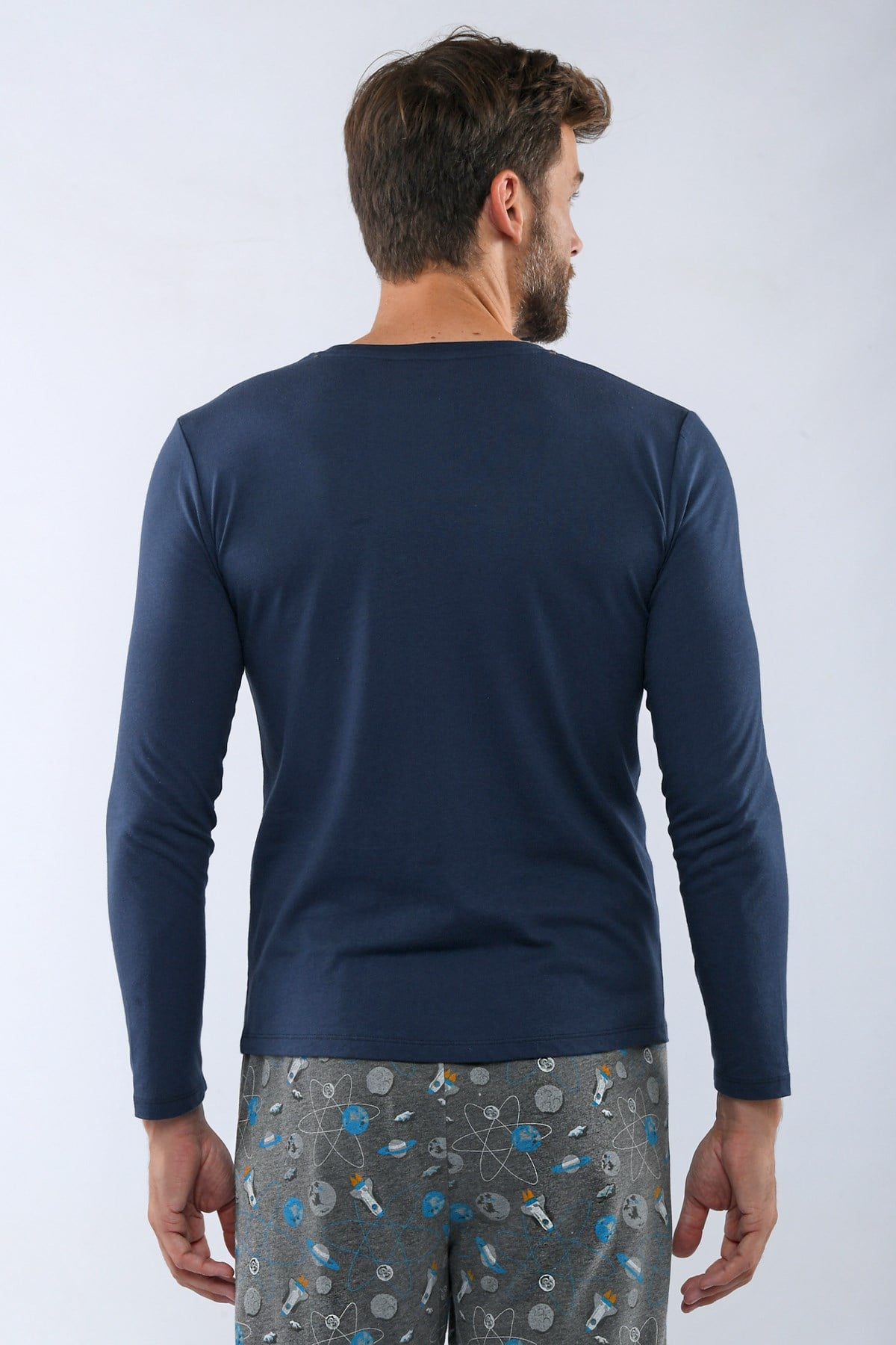 Teddy Space Erkek Pijama Takımı