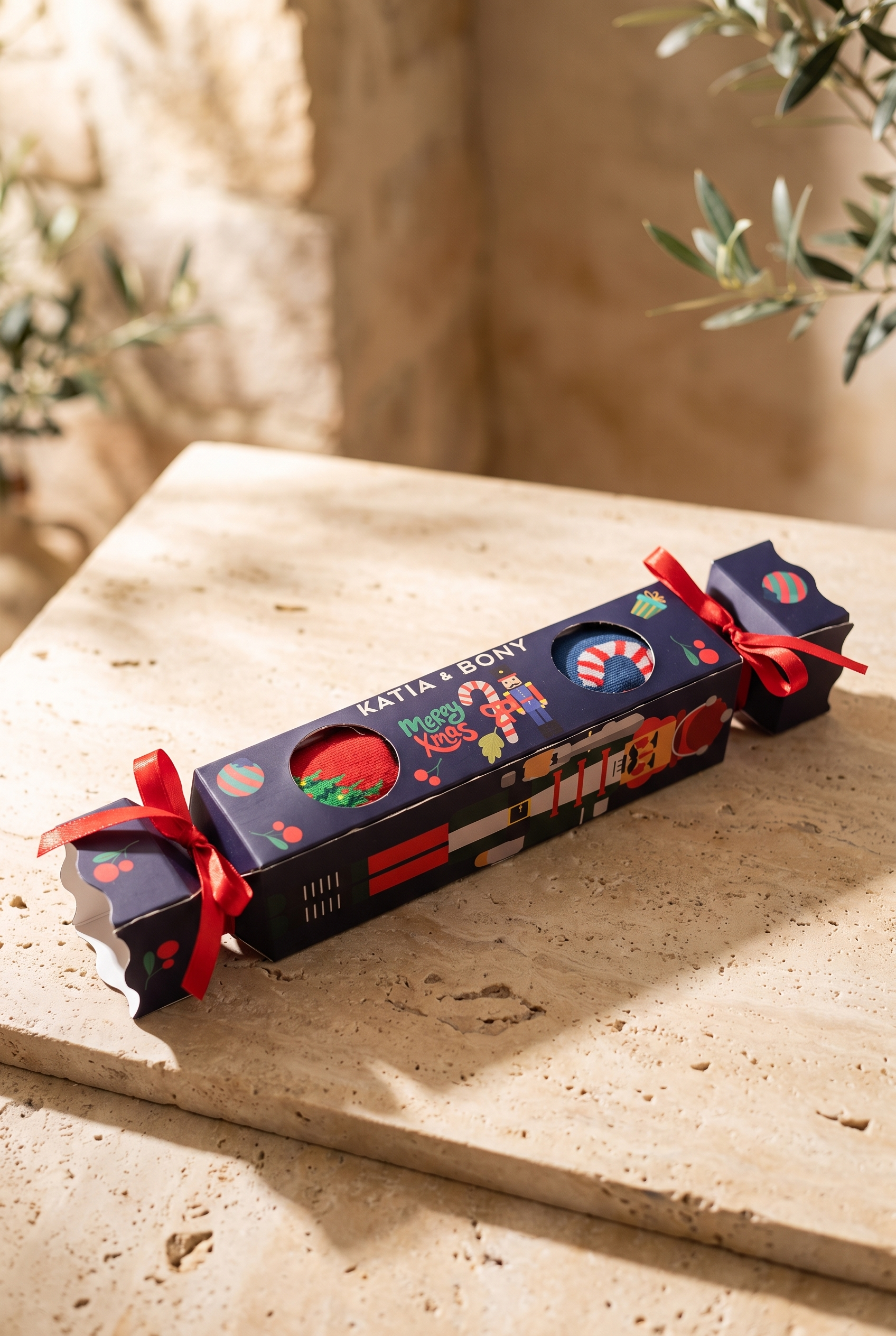 Tin Soldier Christmas Unisex Soket Çorap Desenli