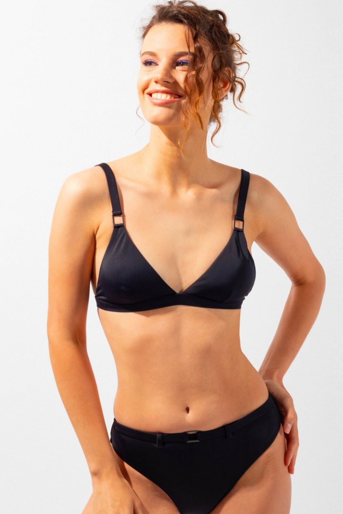Triangle Basic Black Kadın Bikini-SİYAH