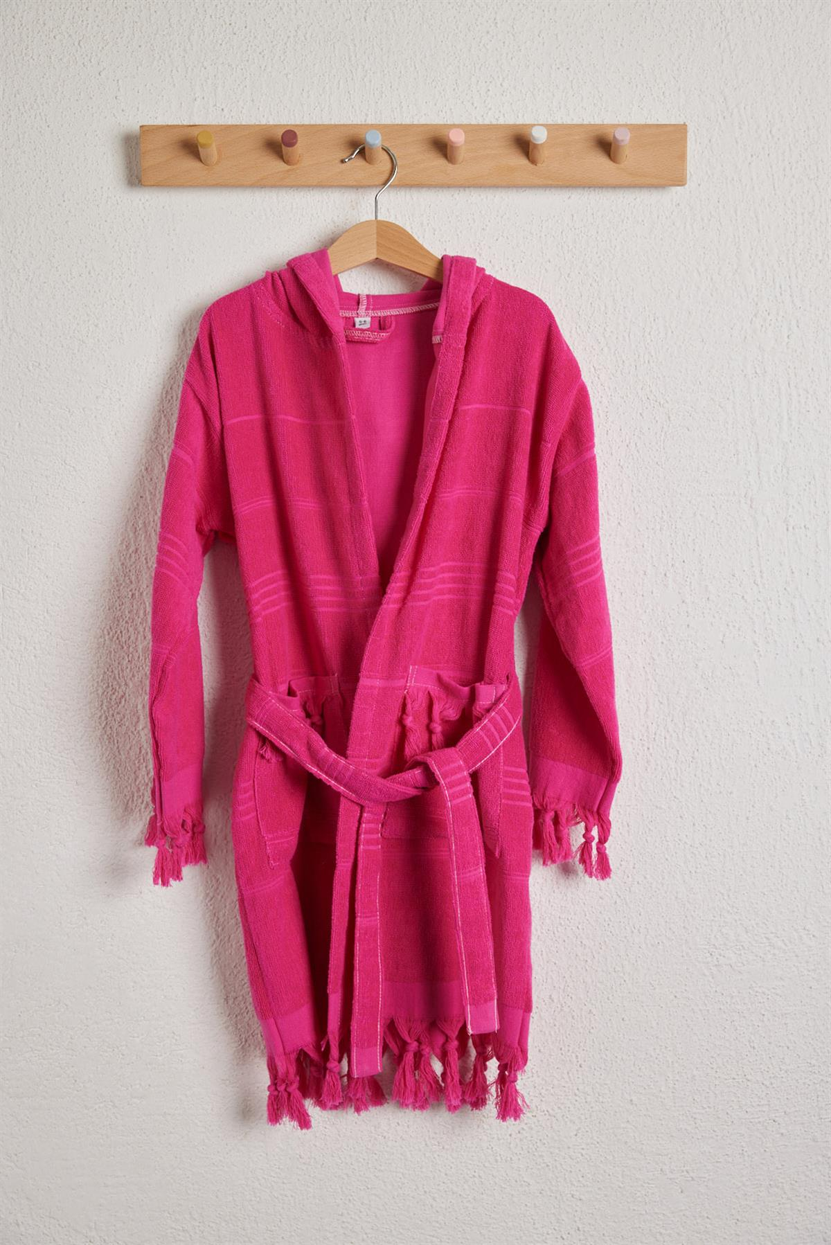 Unicorn Kız Çocuk Bornoz FUCHSIA