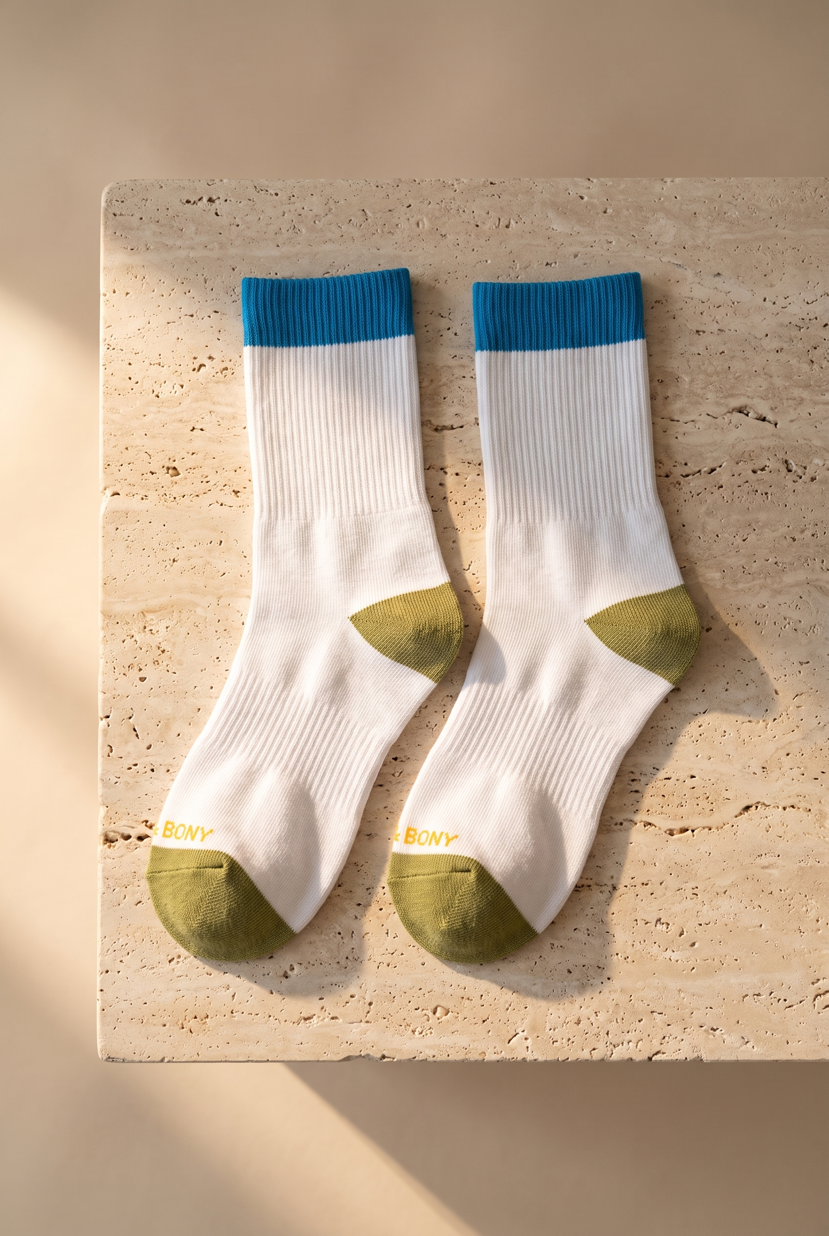 Unisex 2'li Nakışlı Padel Soket Çorap