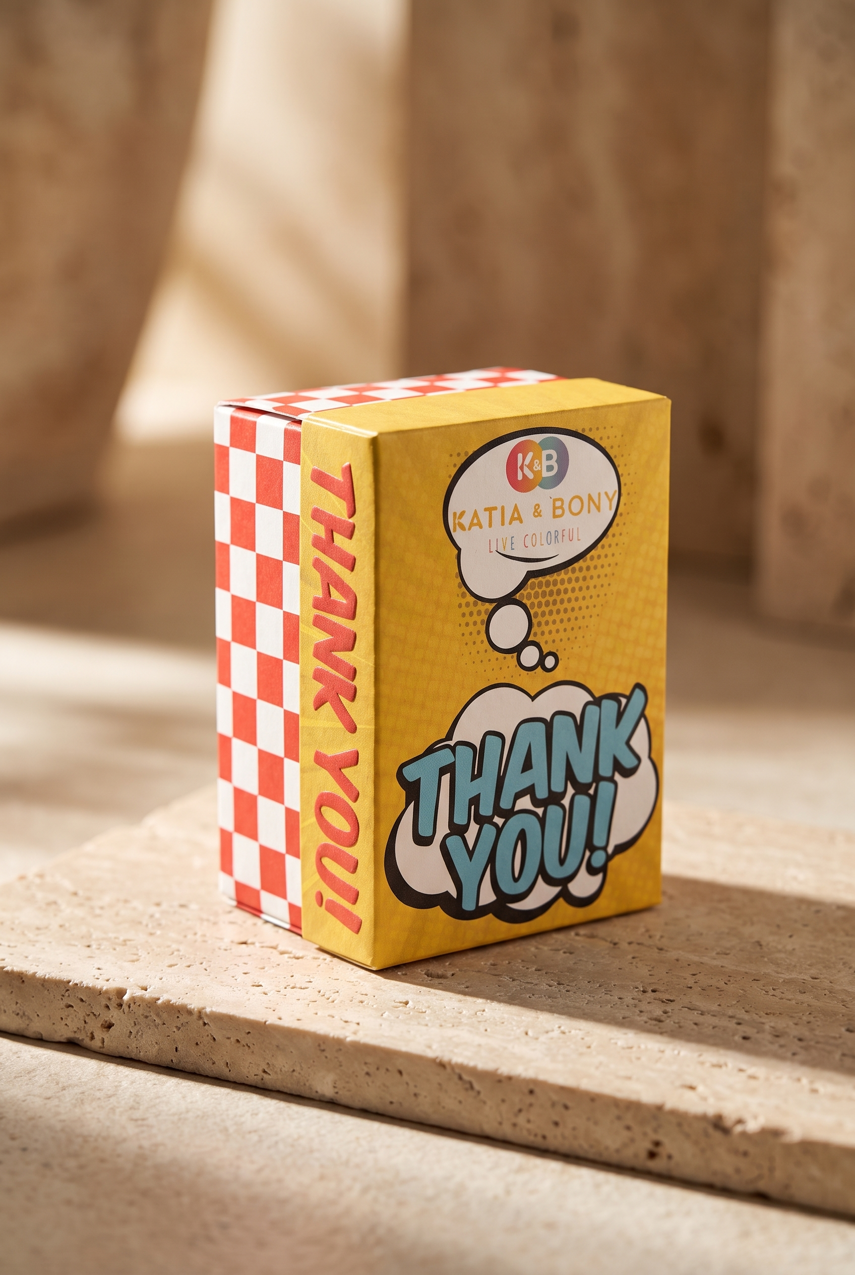 22501U4006 2PCK THANK YOU KUTULU UNISEX ÇORAP Patterned