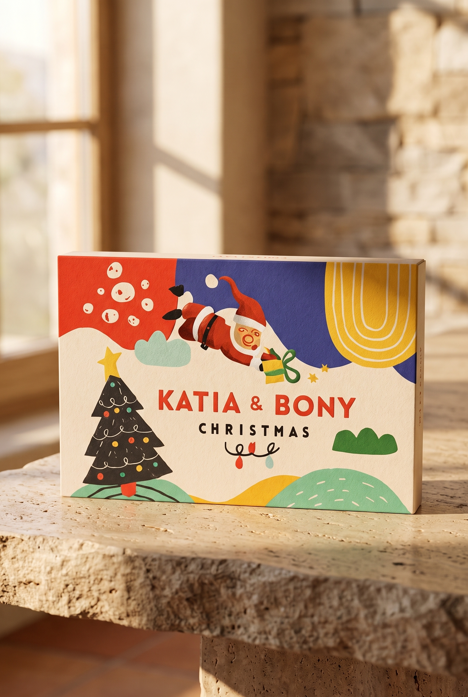 Unisex 4'lü Paket Yılbaşı Kutulu Soket Çorap