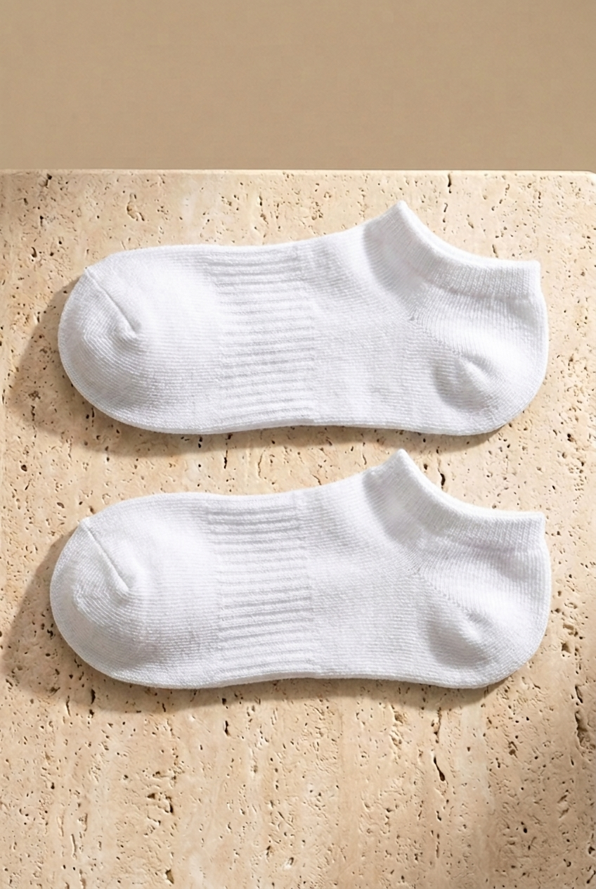 Unisex 5'li Basic Step Çorap Siyah Mix