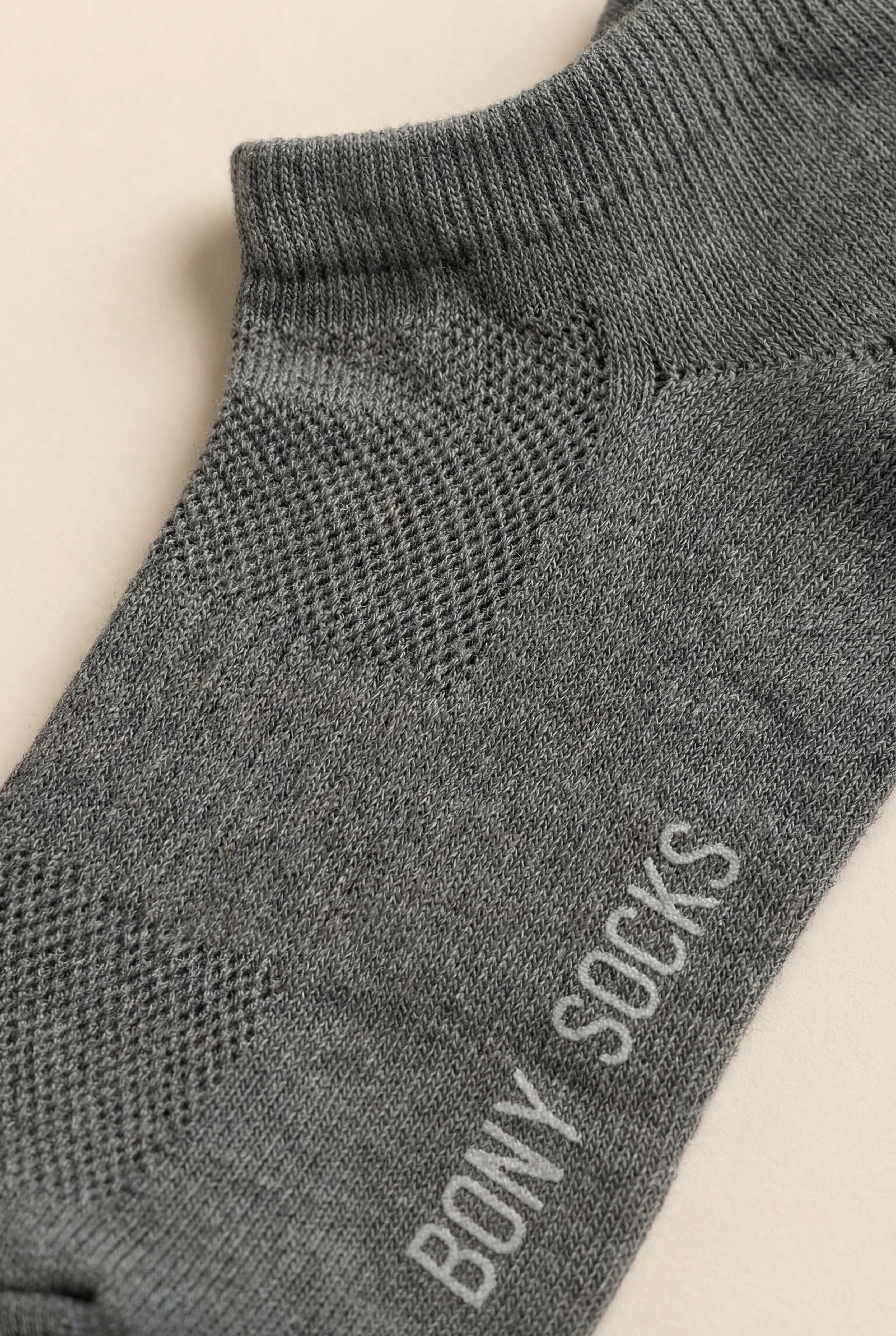 22501G4006 5PCK DANTELLİ UNISEX SOKET ÇORAP Siyah MİX