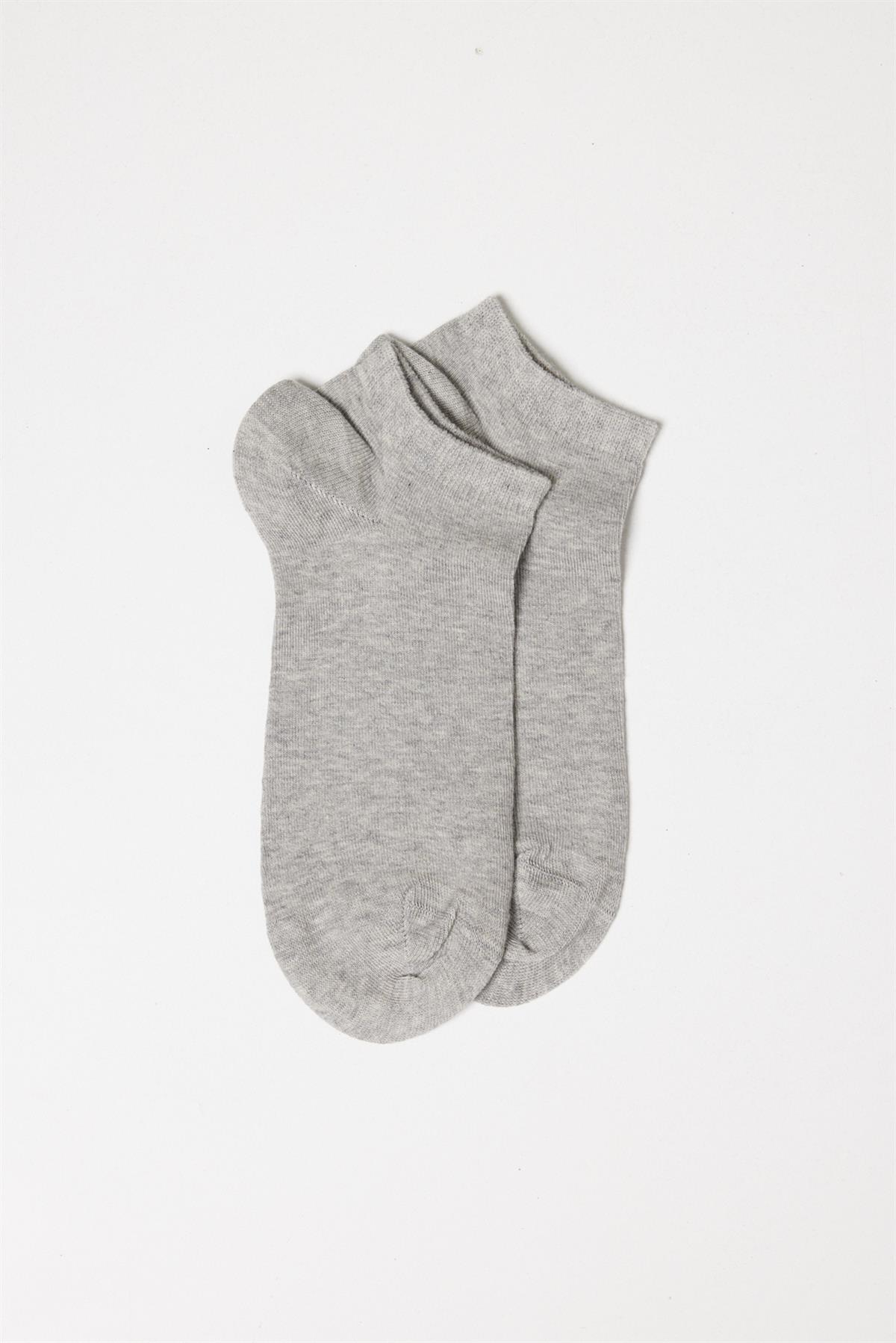 Unisex Patik Çorap GRİ
