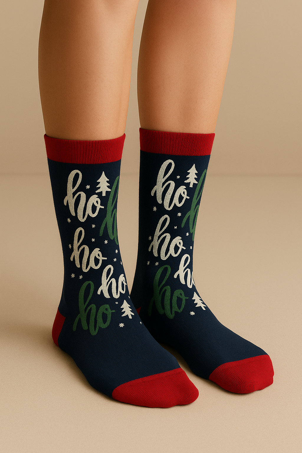 Yılbaşı Soket Çorap Lacivert