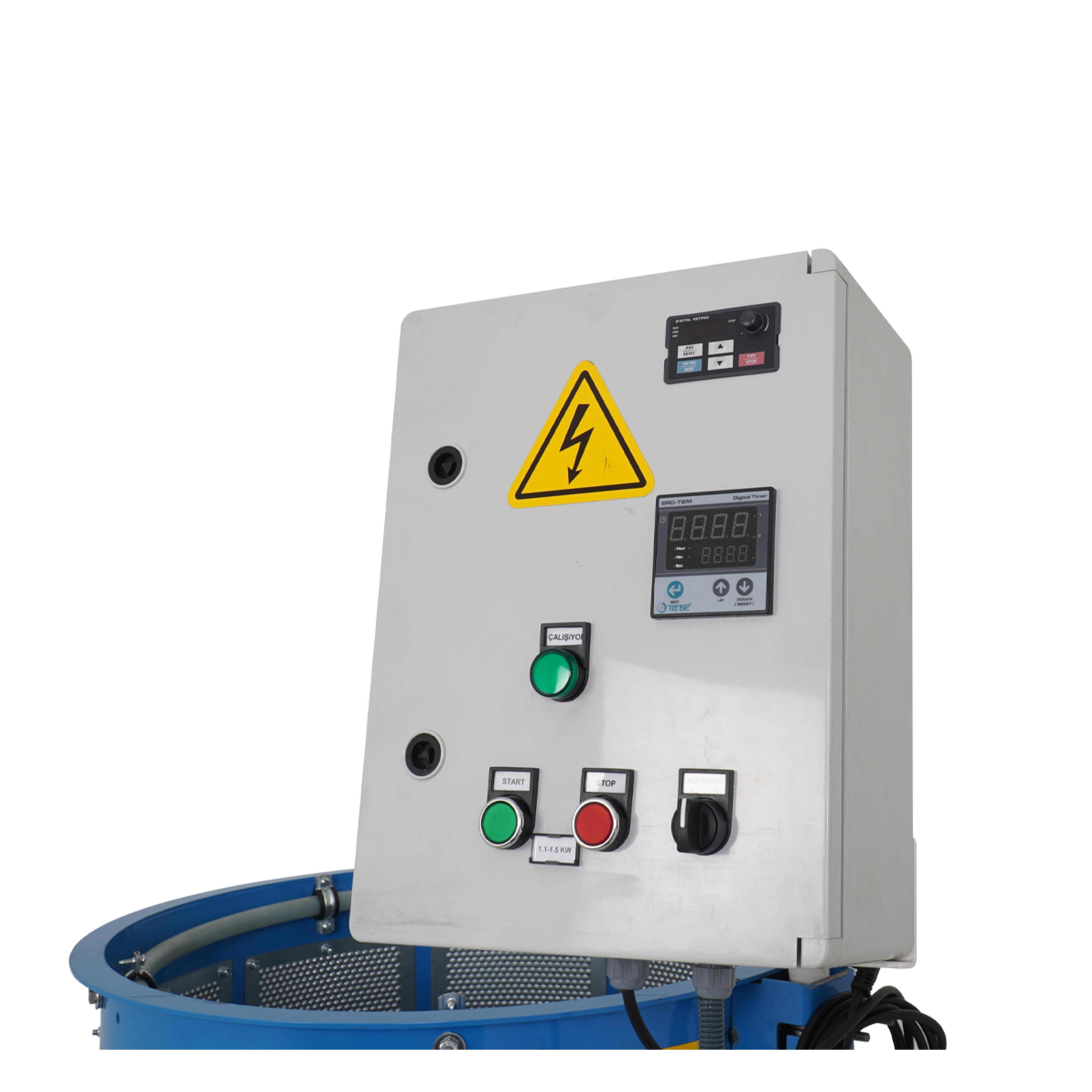 Melasty 100 Litre Devir Ayarlı ve Zaman Ayarlı Ceviz Soyma Makinesi | Cimritilki.com