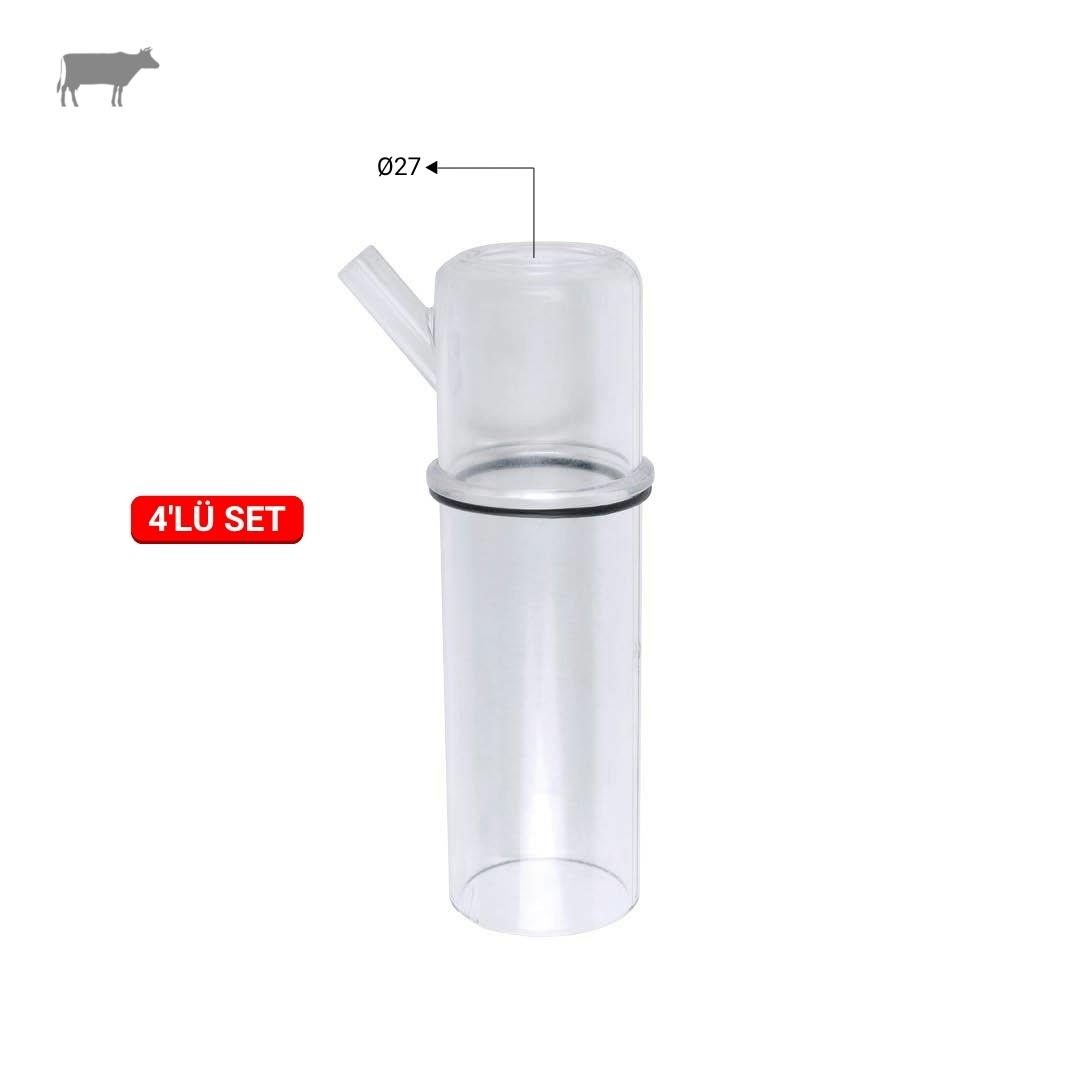 Melasty Meme Lastiği (Memelik) Kılıfı (Şeffaf) Çıkış Çapı: 18 mm | Cimritilki.com