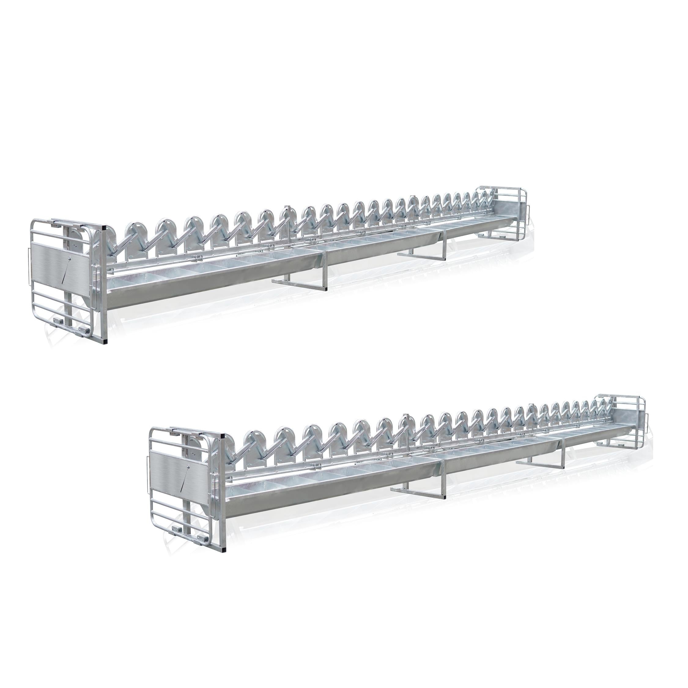 Melasty Boyun Kilitli Sıralı Çıkış Yemlik (Sıcak Galvaniz Gövde) 2 x 8 | Cimritilki.com