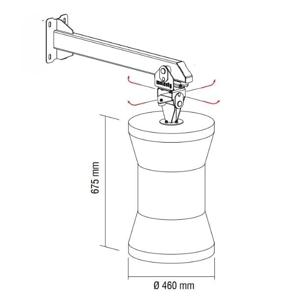 MELASTY 3761-72 Hayvan Kaşıma Fırçası | Cimritilki.com