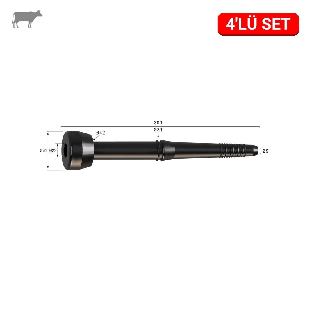 Melasty Batu Uzun Meme Lastiği (Kauçuk Memelik - 4 lü Paket) | Cimritilki.com