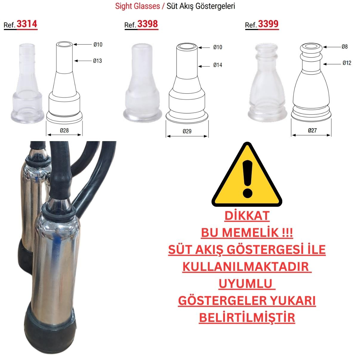 Melasty Dadal Kısa Meme Lastiği (Kauçuk Memelik - 4 lü Paket) | Cimritilki.com
