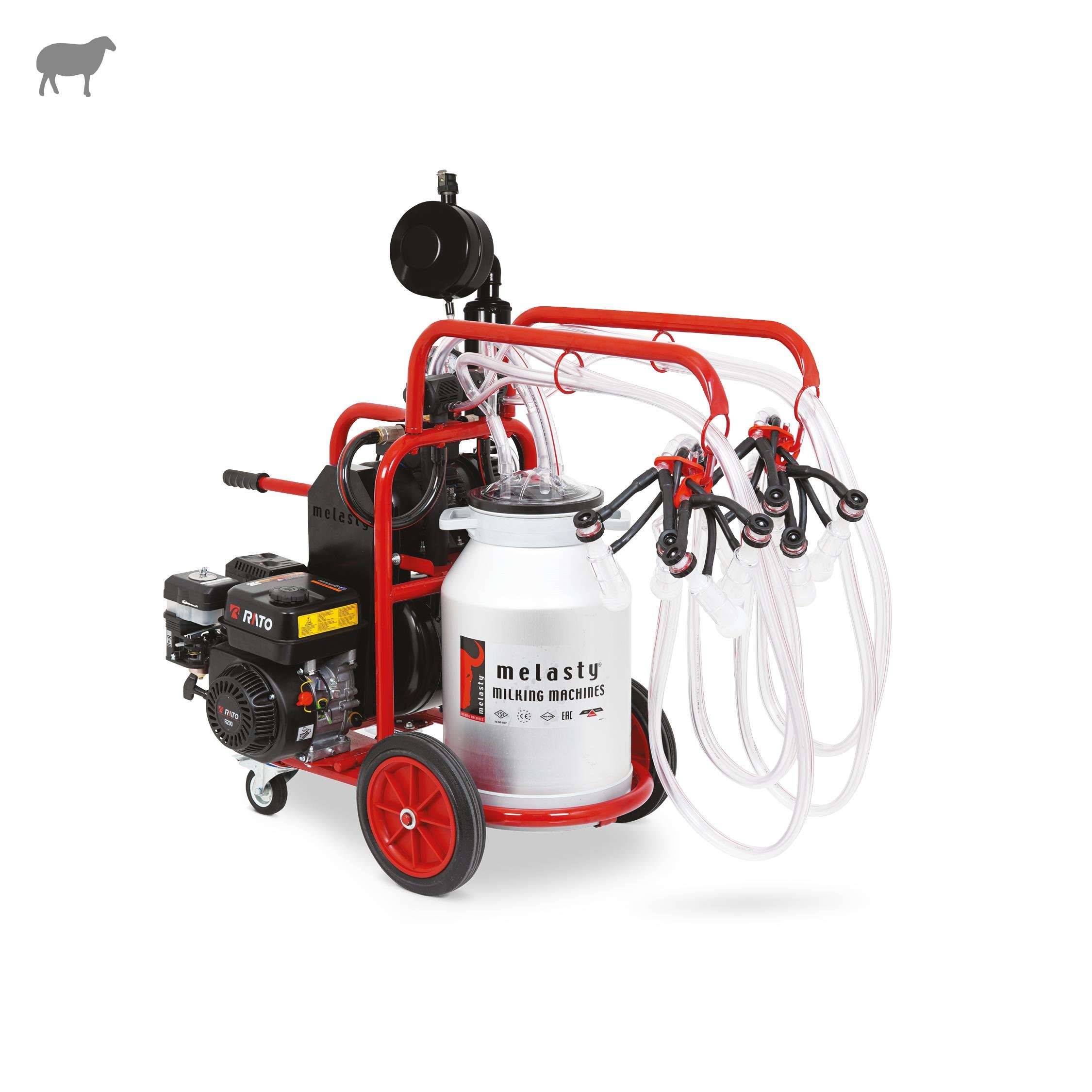 MELASTY TDYKY4-AS YGE PLUS Süt Sağma Makinesi | Cimritilki.com