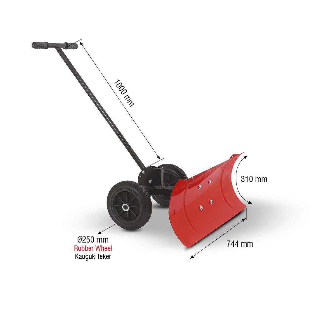 Melasty Ekonomik Kar Küreme ve Gübre Sıyırıcı | Cimritilki.com