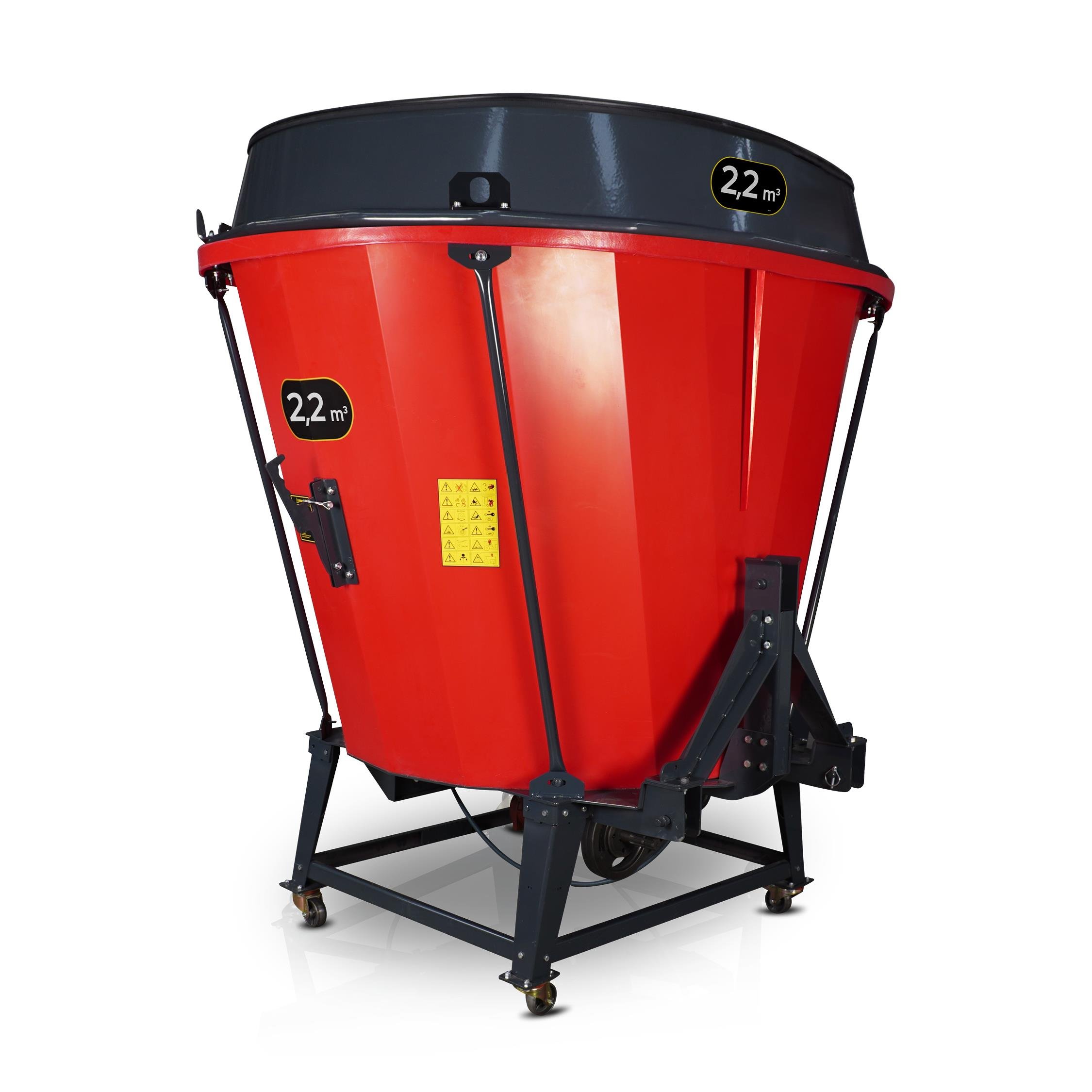 Melasty Elti Yem Karma Makinesi 2 Metre Küp - Motor ve Şaftlı (380V - 50HZ - 7,5KW - 10HP) | Cimritilki.com