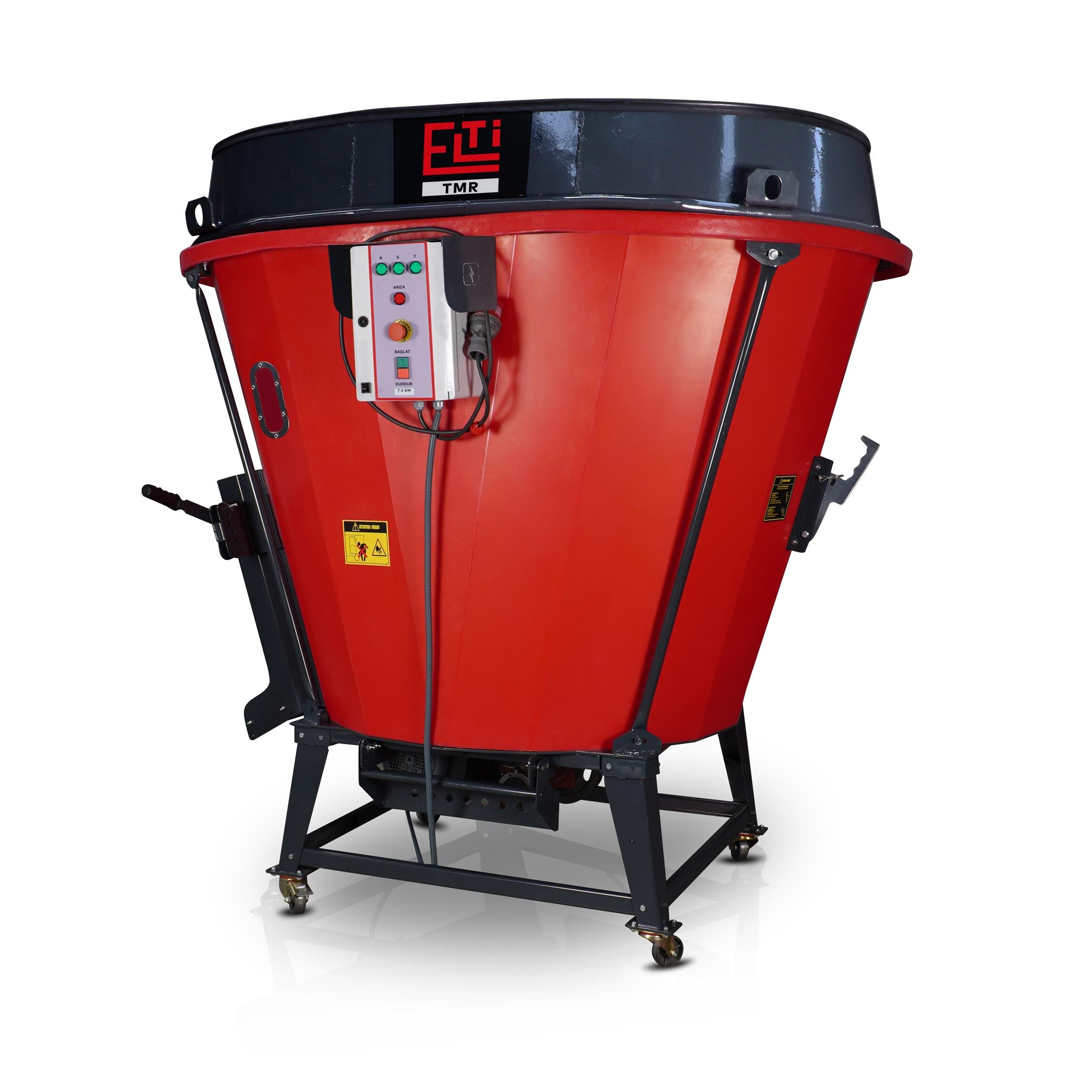 Melasty Elti Yem Karma Makinesi 2 Metre Küp - Motor ve Şaftlı (380V - 50HZ - 7,5KW - 10HP) | Cimritilki.com