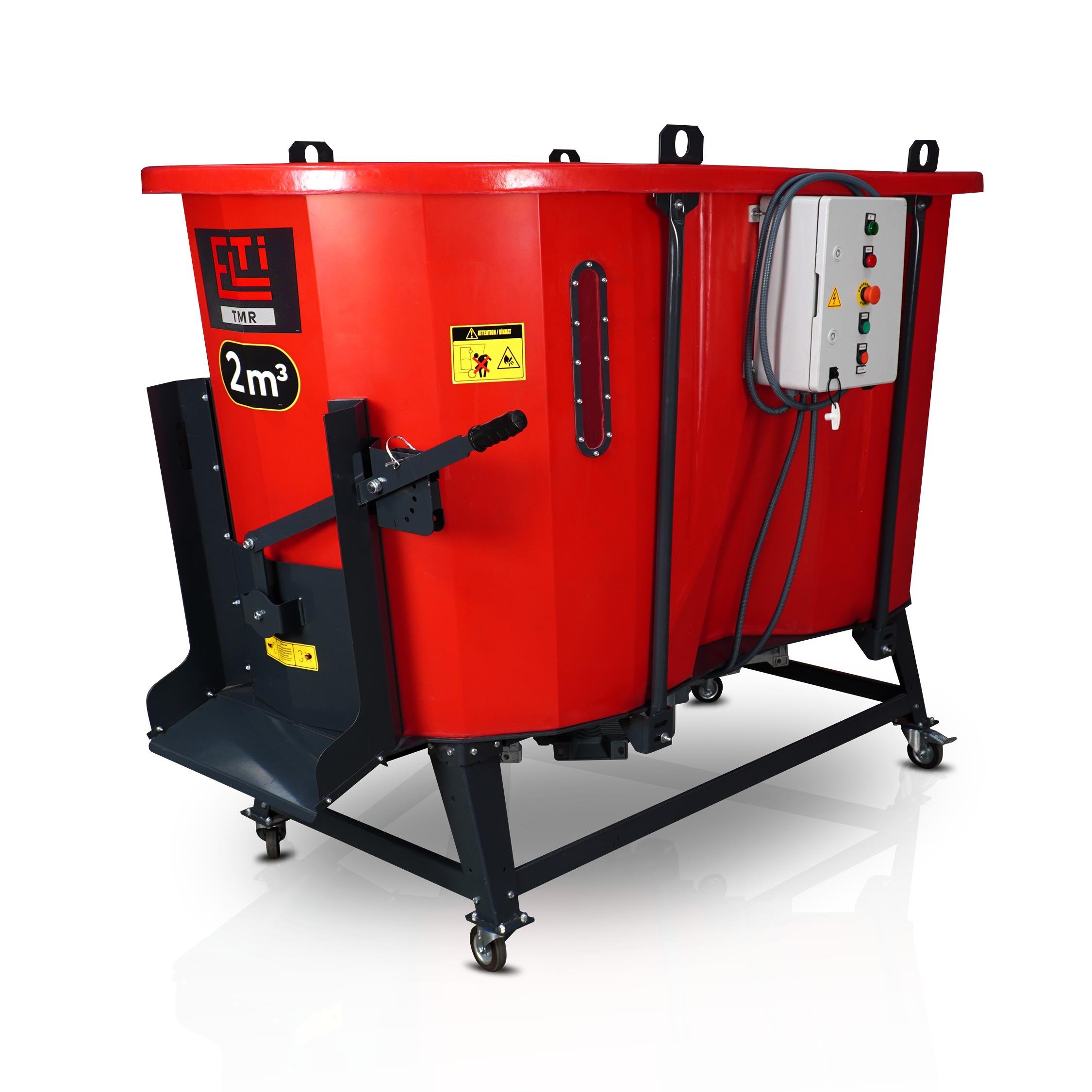 Melasty Yem Karma Makinesi 2 Metre Küp (220V - 50HZ - 3KW - 4HP) | Cimritilki.com