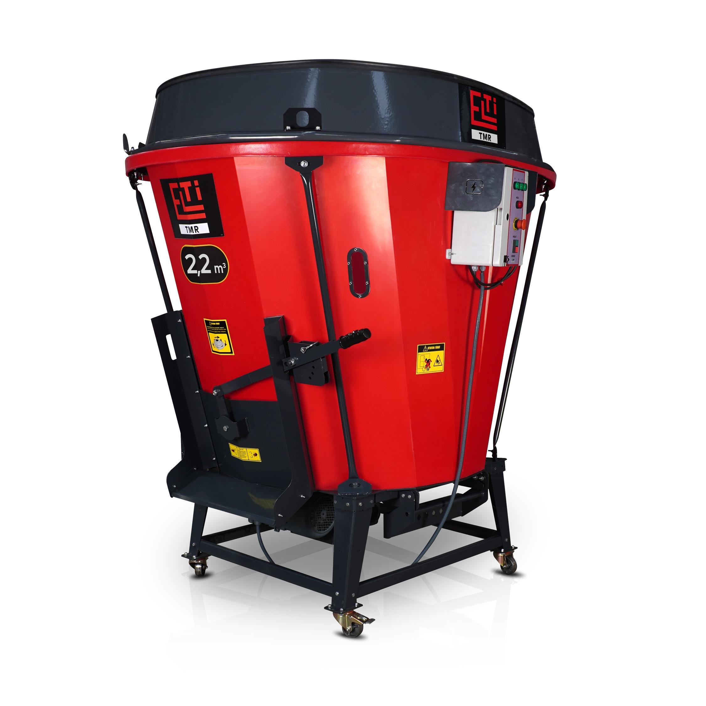 Melasty Elti Yem Karma Makinesi 2 Metre Küp - Motor ve Şaftlı (380V - 50HZ - 7,5KW - 10HP) | Cimritilki.com