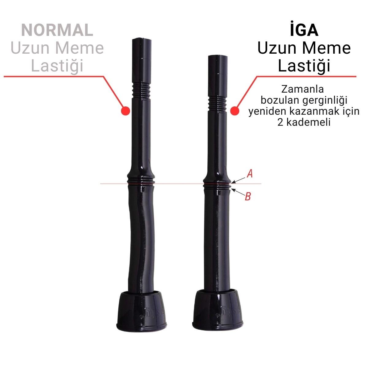 Melasty İga Uzun Meme Lastiği (Kauçuk Memelik - 4 lü Paket) | Cimritilki.com