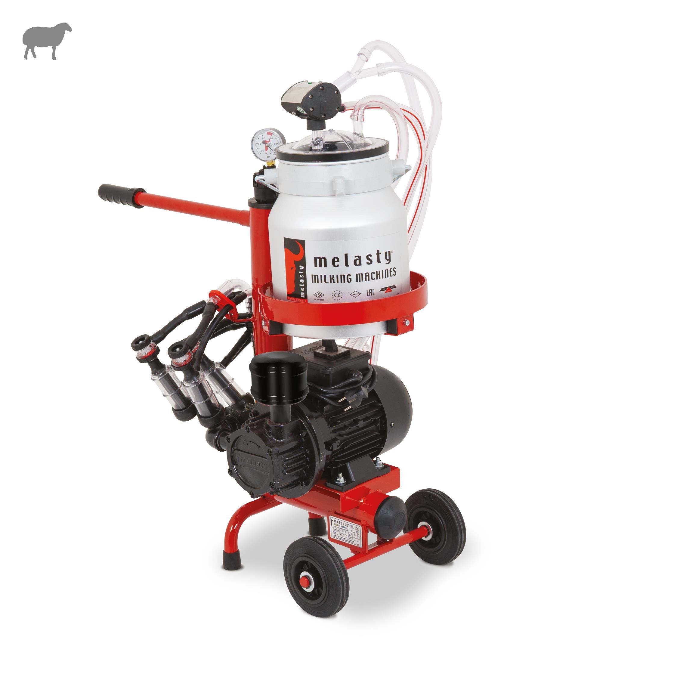 MELASTY TKMKY2-AK Süt Sağma Makinesi | Cimritilki.com