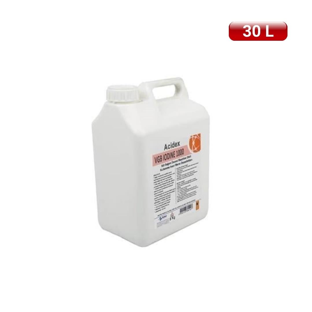 Melasty Süt Sağım Sistemi Sağım Sonrası Meme Dezenfektanı Povidin İyot ve Gliserin Bazlı (30 Litre) | Cimritilki.com