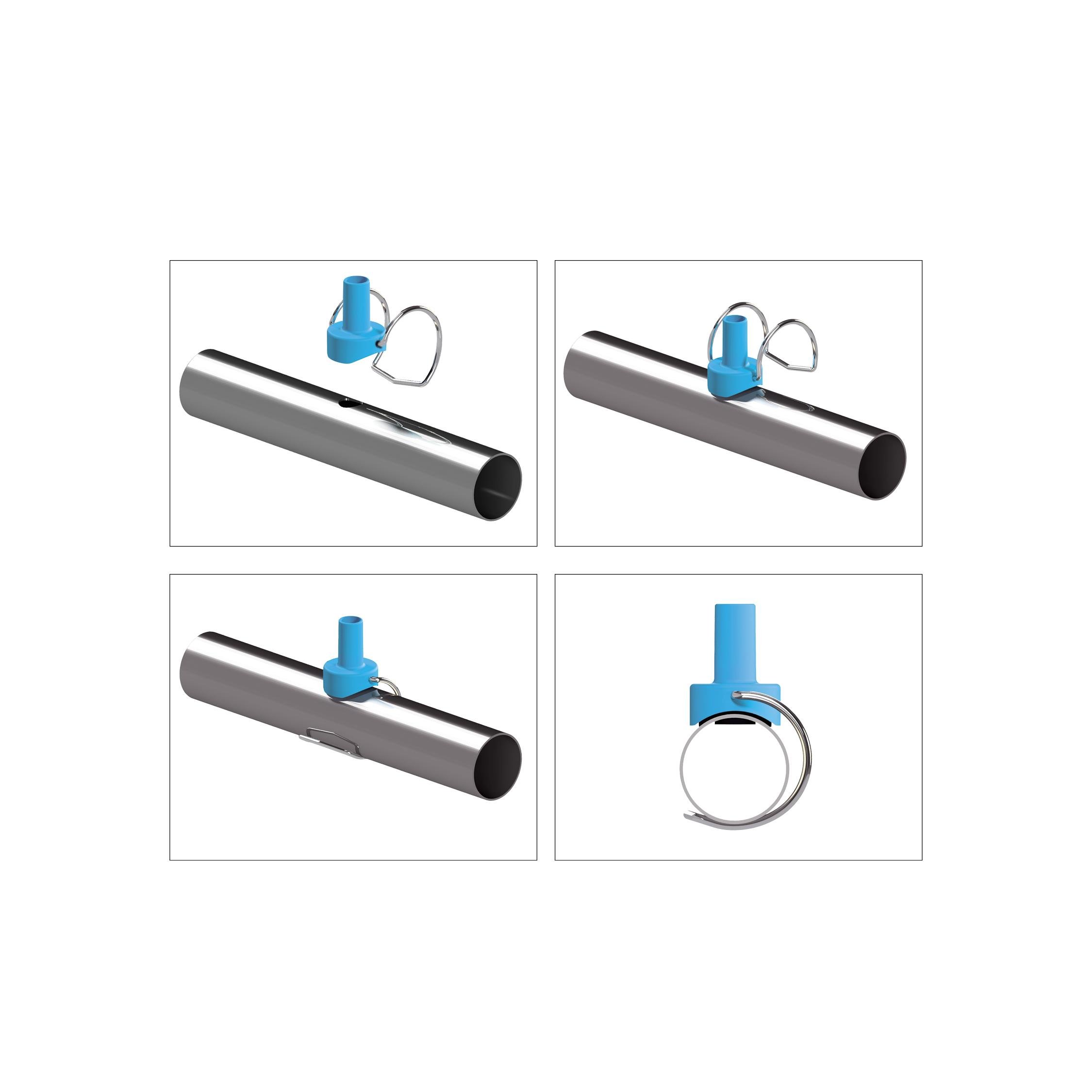 Melasty Süt Sağım Sistemi Süt ve Yıkama Giriş Aparatı (Ø75 mm) | Cimritilki.com