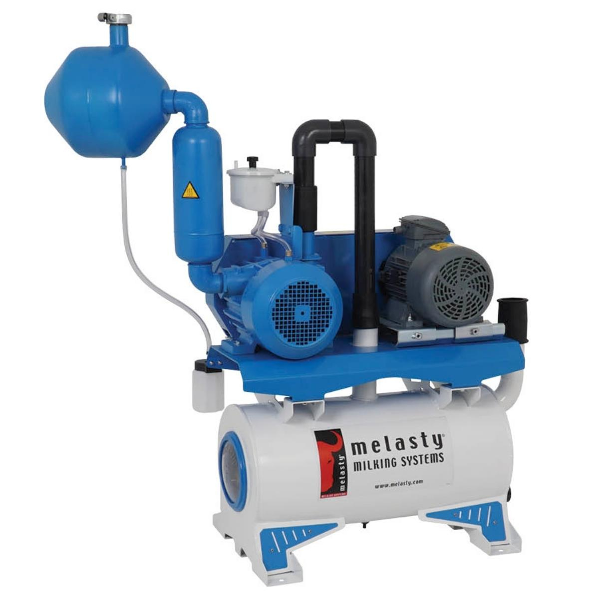 Melasty Süt Sağım Sistemi Vakum Pompa Seti (380V-50Hz-2,2kW) (750 L/dk - Yağlı)