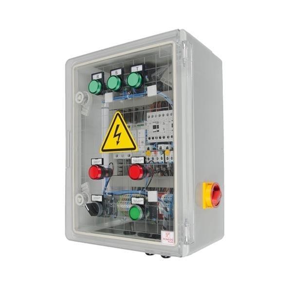 Melasty Süt Sağım Sistemi Vakum ve Süt Aktarma Pompası Kontrol Panosu (2,2 kW Vakum Pompası ve 380V-50Hz-1,1kW Süt Aktarma Pompası İçin) | Cimritilki.com