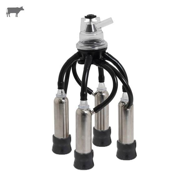 Melasty Süt Sağma Makinesi 160 cc Sağım Demeti (Tam Tip Paslanmaz Kılıflı) & Colay Ø21 Kısa Meme Lastiği (Kauçuk) | Cimritilki.com