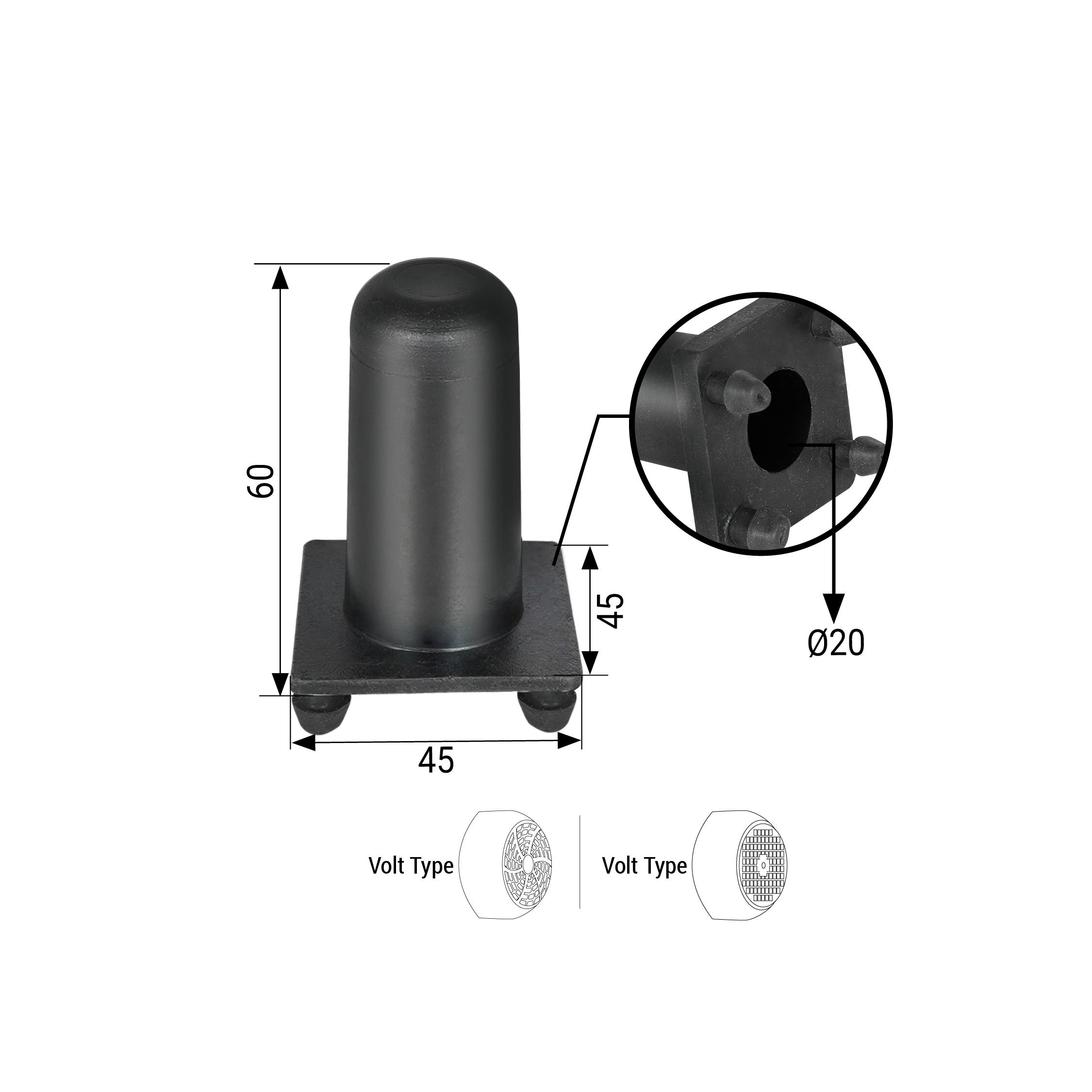 Melasty Süt Sağma Makinesi Motor Mili Koruma (Volt Kare-Spiral Izgara Tipi Kapak) | Cimritilki.com