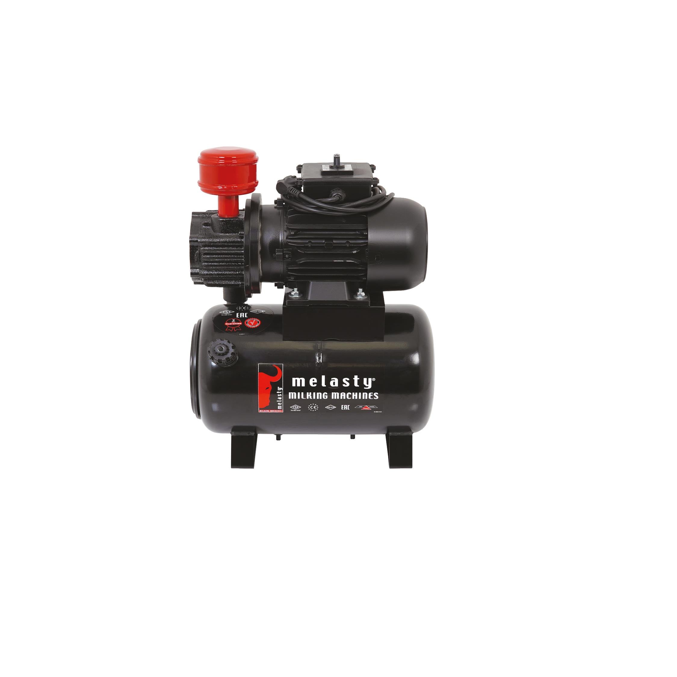 Melasty Süt Sağma Makinesi Trend 18 L Tanklı Vakum Pompası (220V-50Hz-0,55kW) (230 L/dk - 80 lik Yağlı) | Cimritilki.com